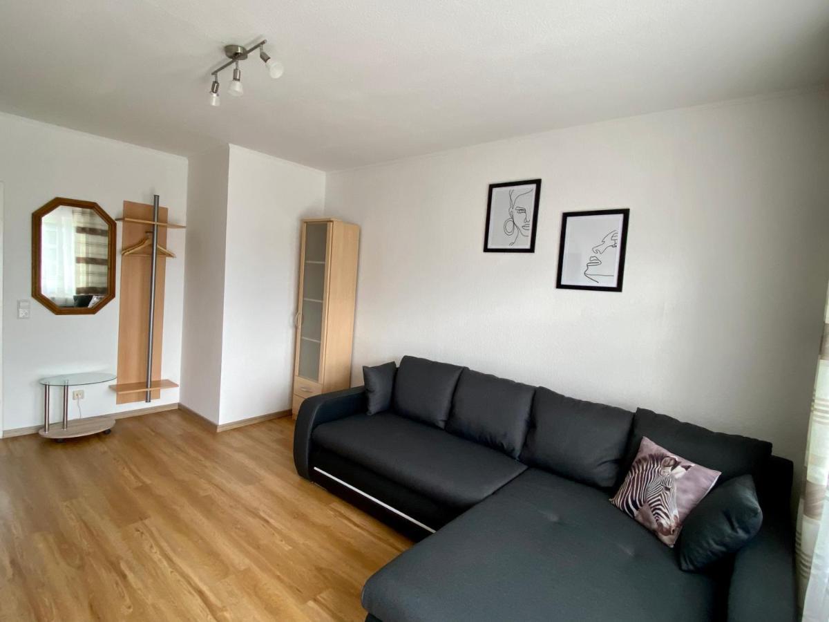 Lounge - Gemuetliche Ferienwohnung Am Asreg, Бад-Цвишенан Экстерьер фото